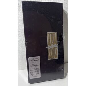 Nat King Cole The Essential Collection Boxed Set 4 CD 100 Songs 60pageBook FLAW